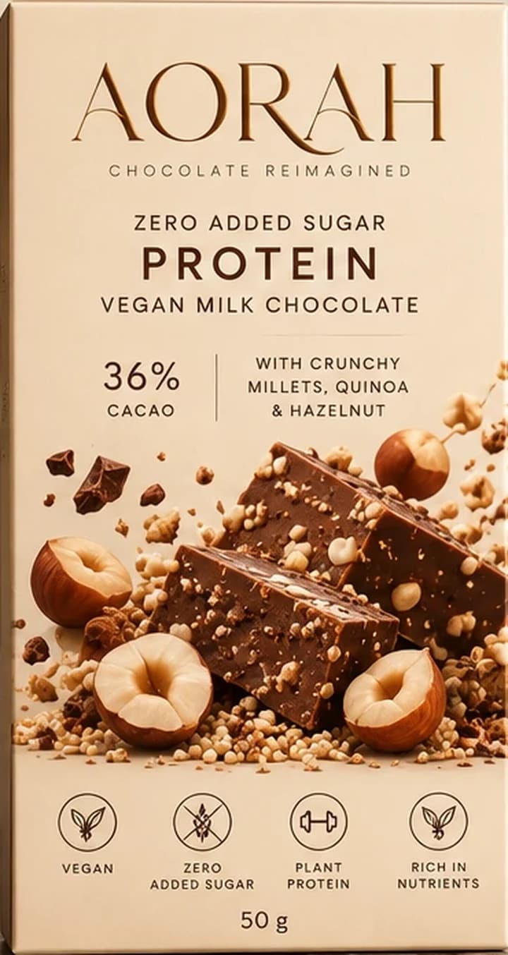 36% Protein Vegan Milk Chocolate pack
