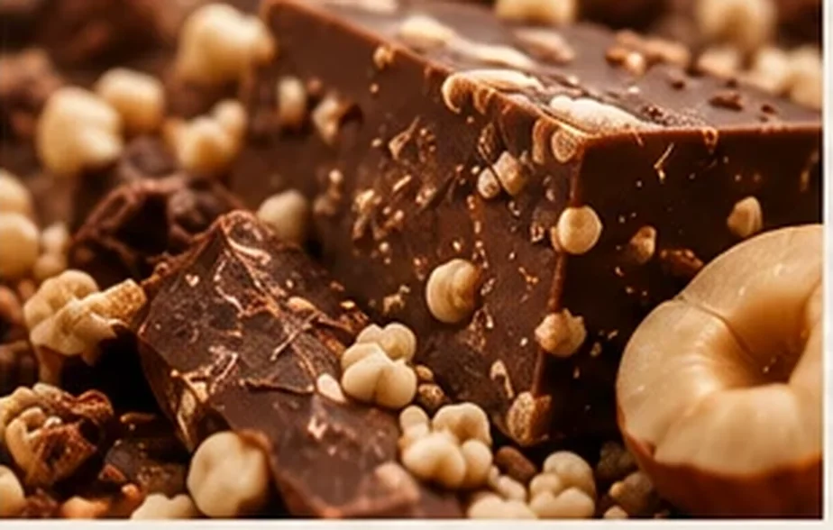 Plant protein closeup